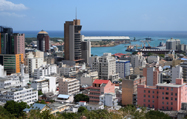port louis, mauritius city and harbour