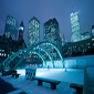 nathan phillips square in winter