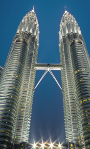 Petronas Twin Towers at Kuala Lumpur, Malaysia